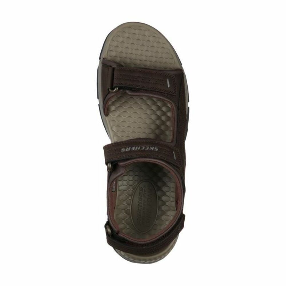 Men's Flip Flops Skechers Tresmen Garo Brown