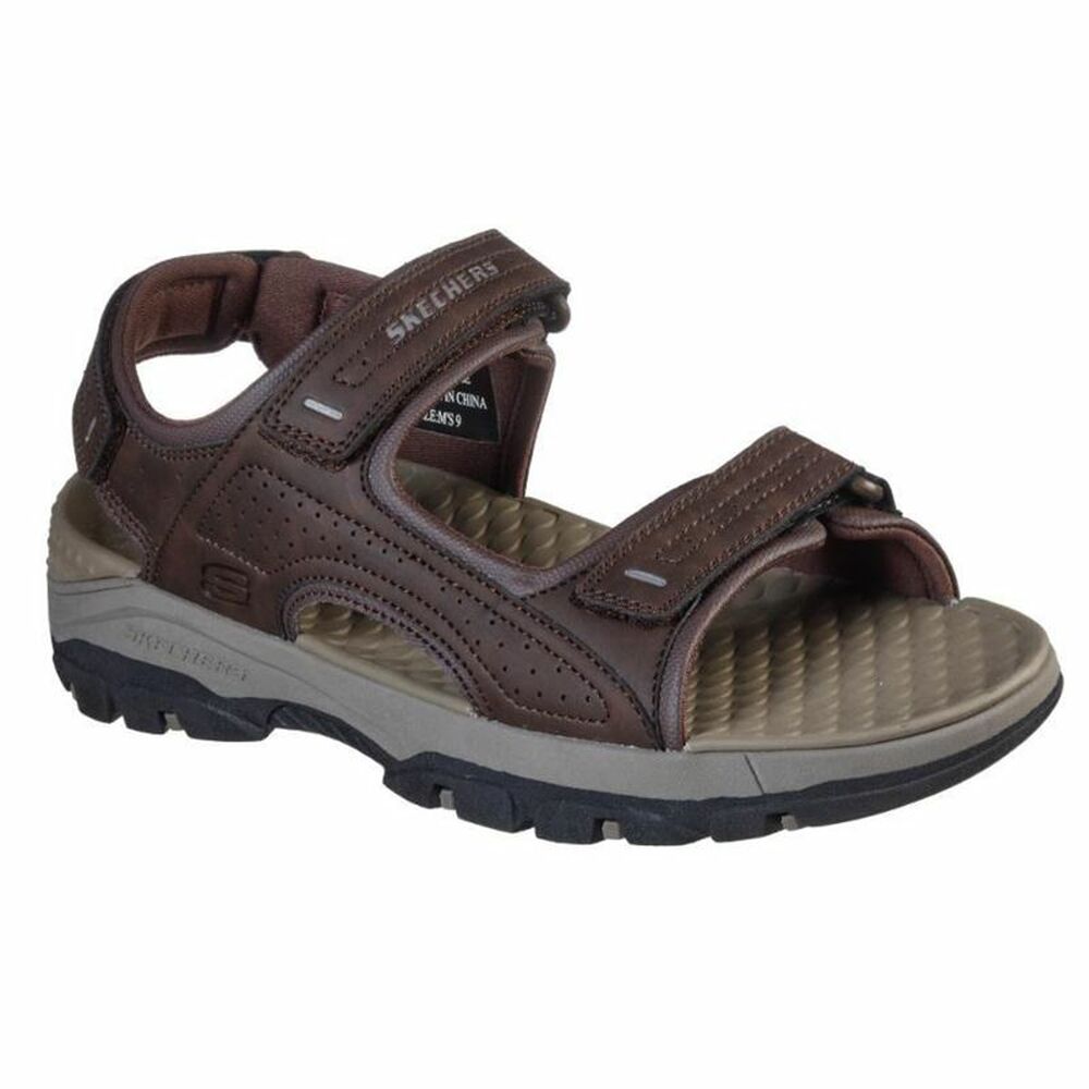 Men's Flip Flops Skechers Tresmen Garo Brown