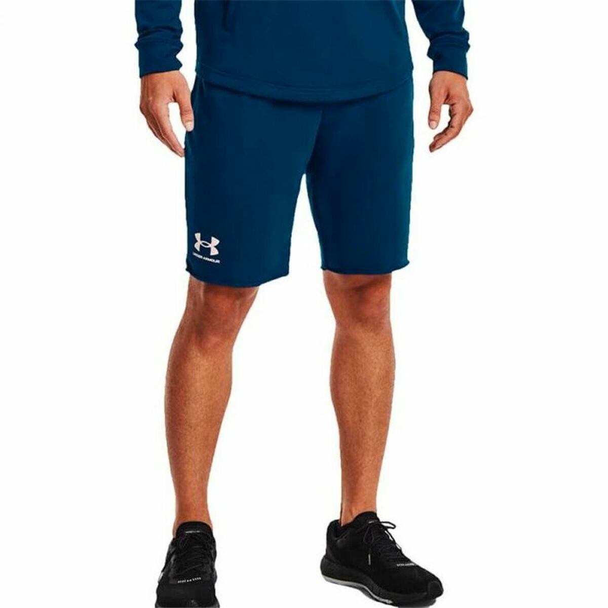 Men's Sports Shorts Under Armour Rival Terry Blue