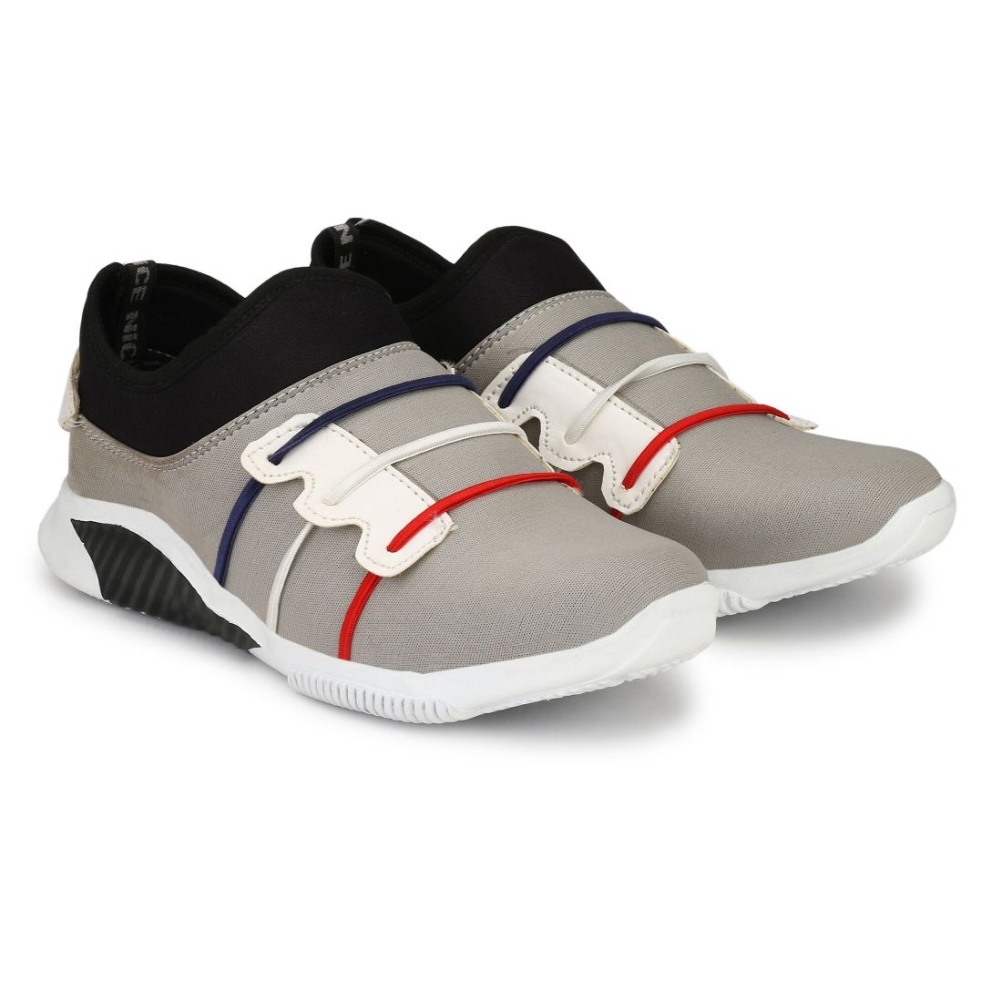 Generic Men's Grey,Black,White,Blue,Red Color