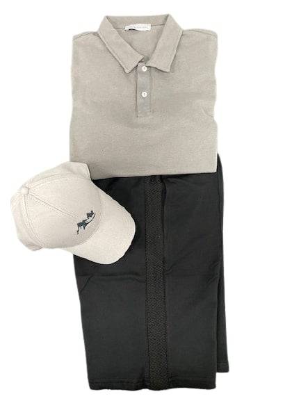 Men's Casual Wear Matched Set - Polo Shirt, 100% Cotton Shorts and