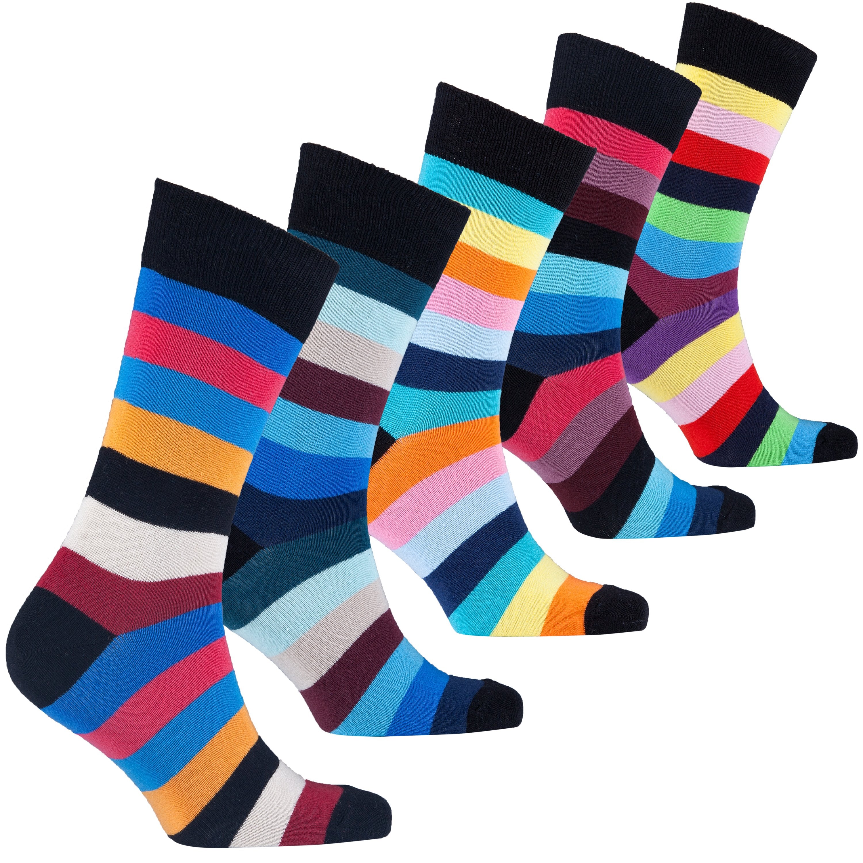 Men's Rainbow Stripes Socks