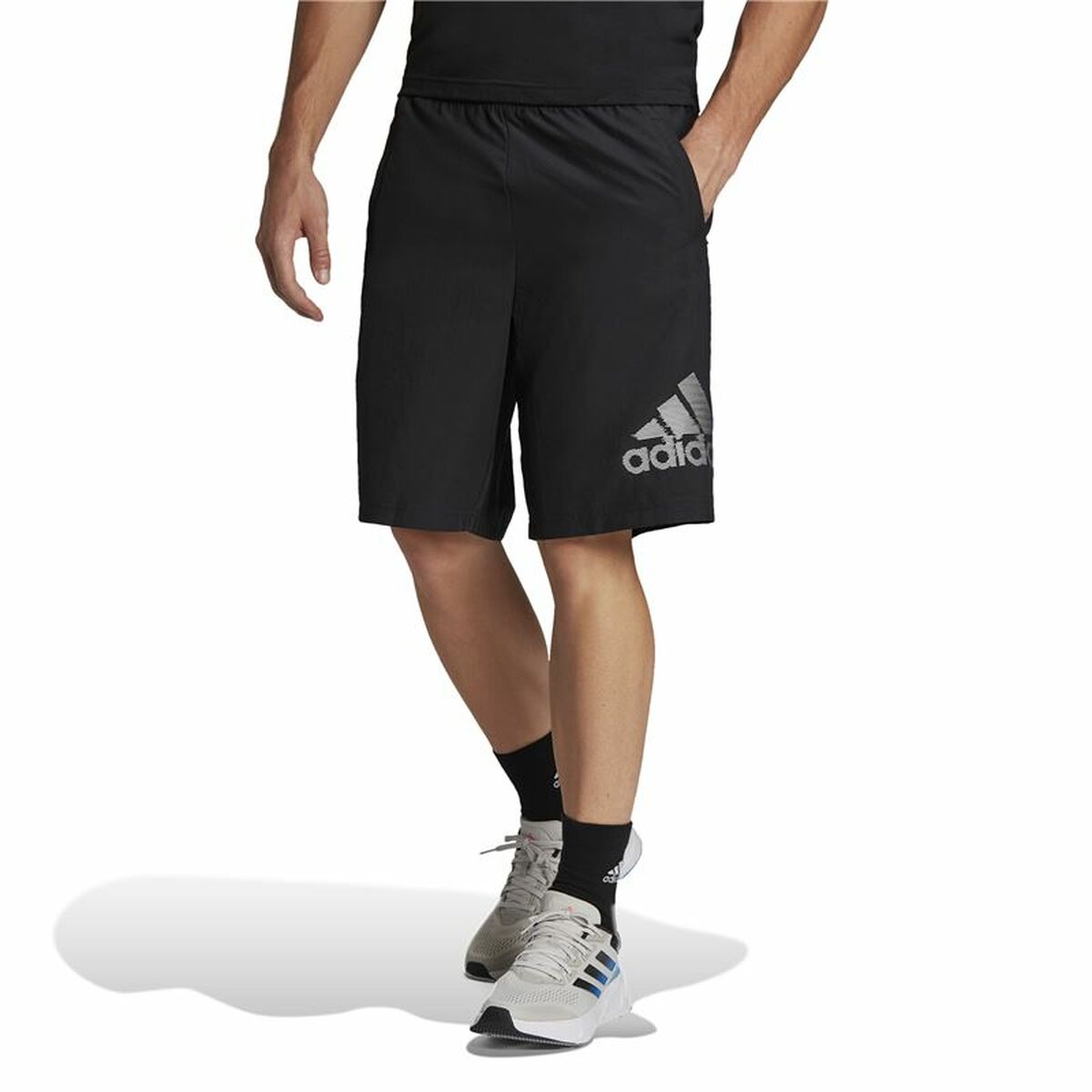 Men's Sports Shorts Adidas AeroReady Designed Black