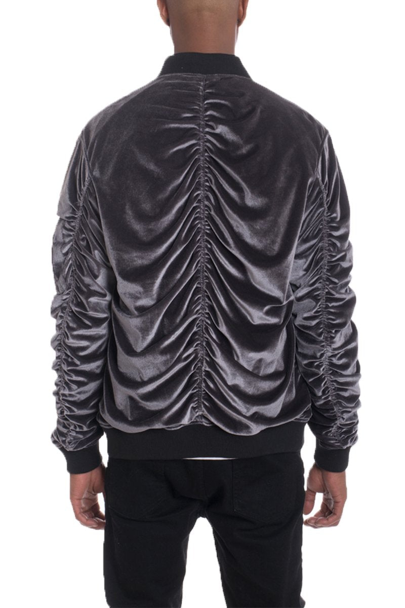 VELOUR BOMBER