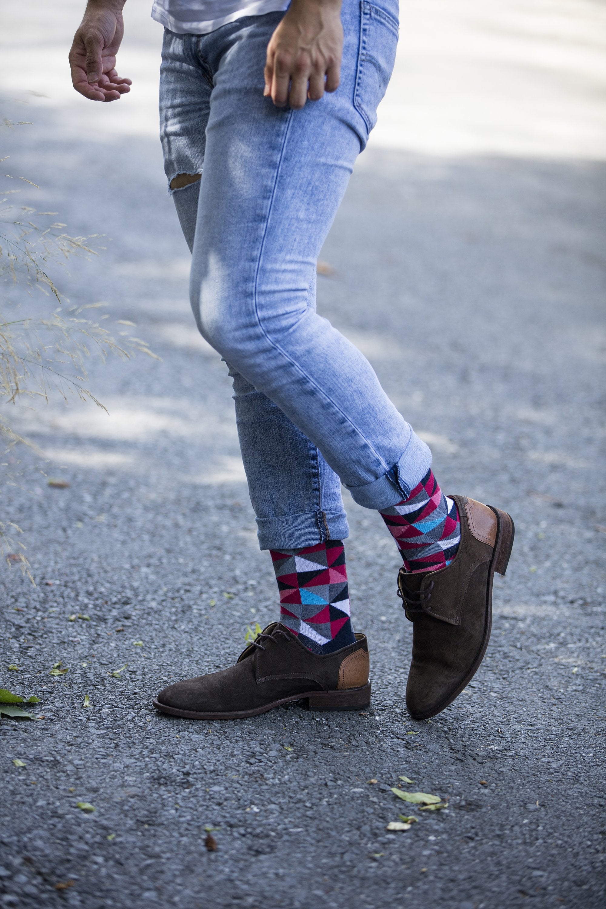 Men's Red Triangle Socks