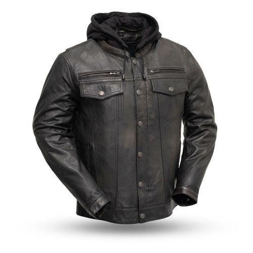 Vendetta - Men's Leather Motorcycle Jacket