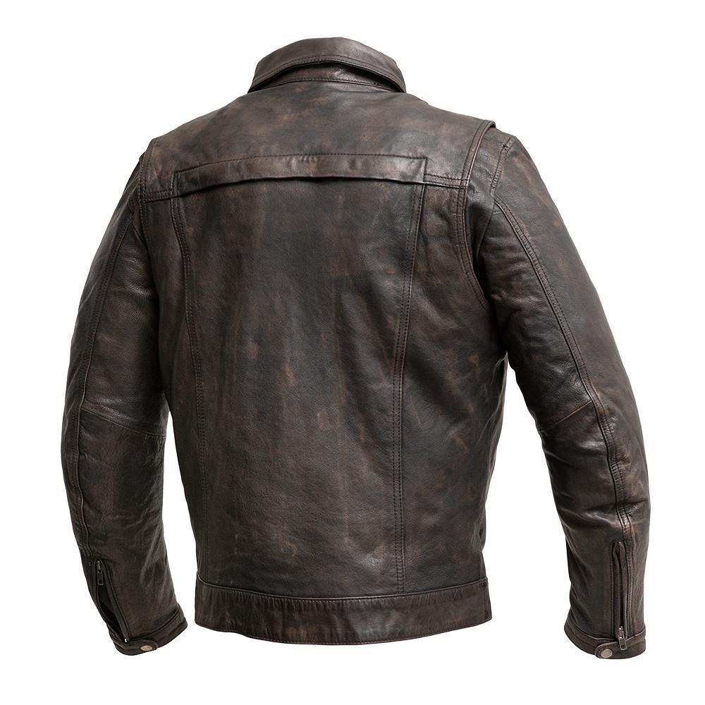 Villain - Men's Leather Motorcycle Jacket