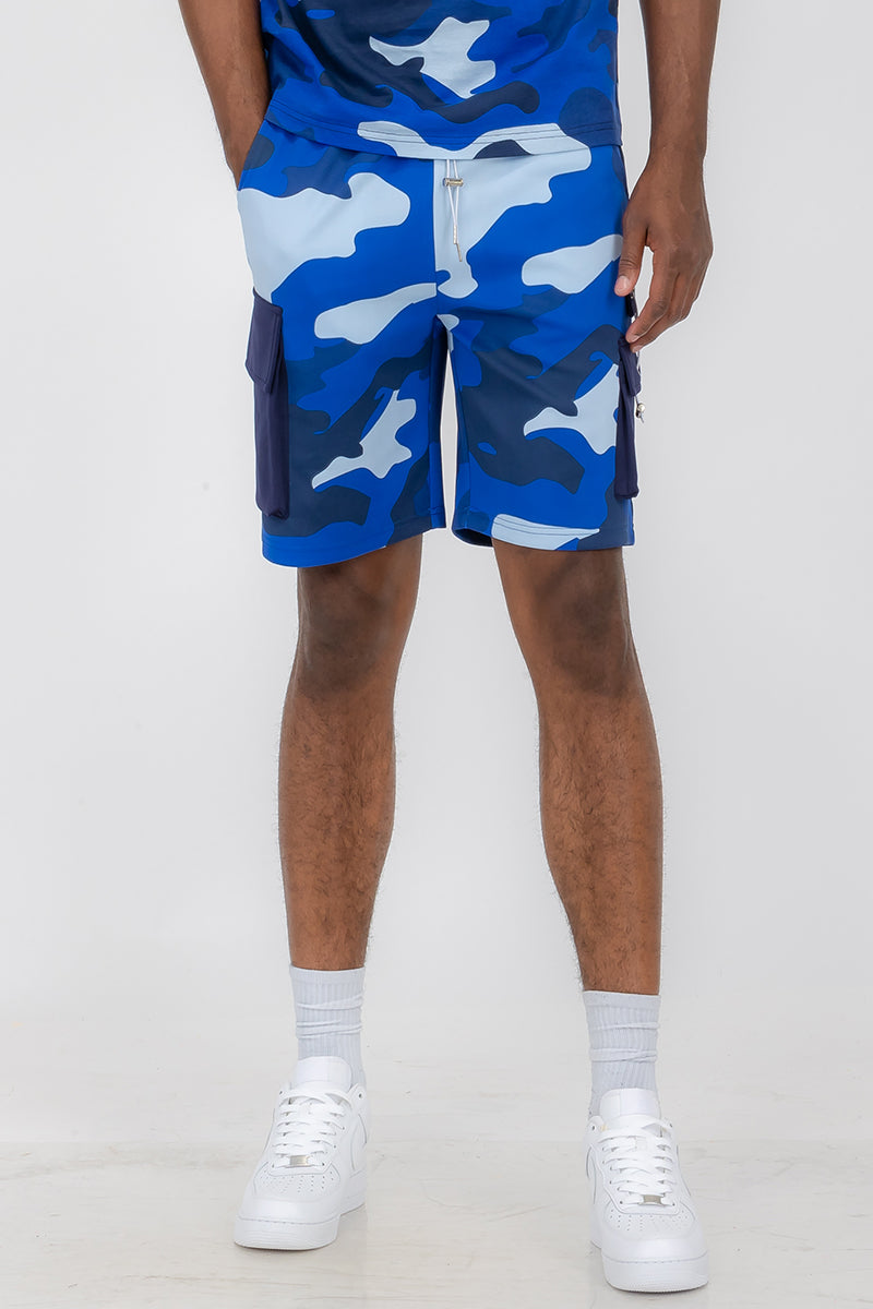 Full Camo Toggle Shorts