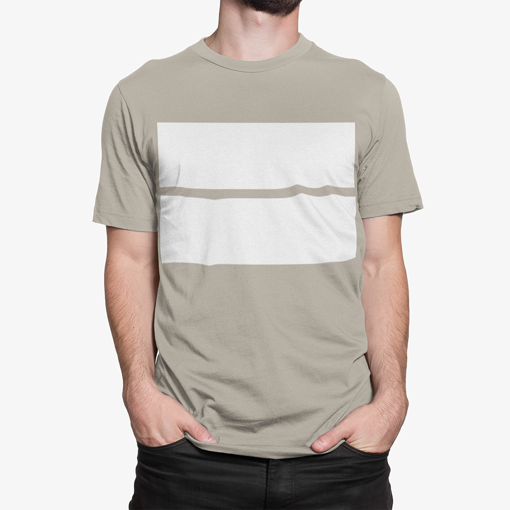 Double Block Cotton Tee