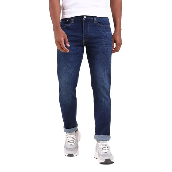 Men's Slim Fit Stylish Stretchable Cross Pocket Jeans (Size-L)