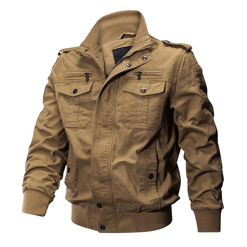 Jackets Men Winter Military Airsoft Jacket Pilot Bomber Jacket Coat