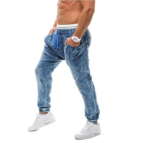 2019 Spring And Autumn Hot Sale Men's Trousers Harem Pants Jeans